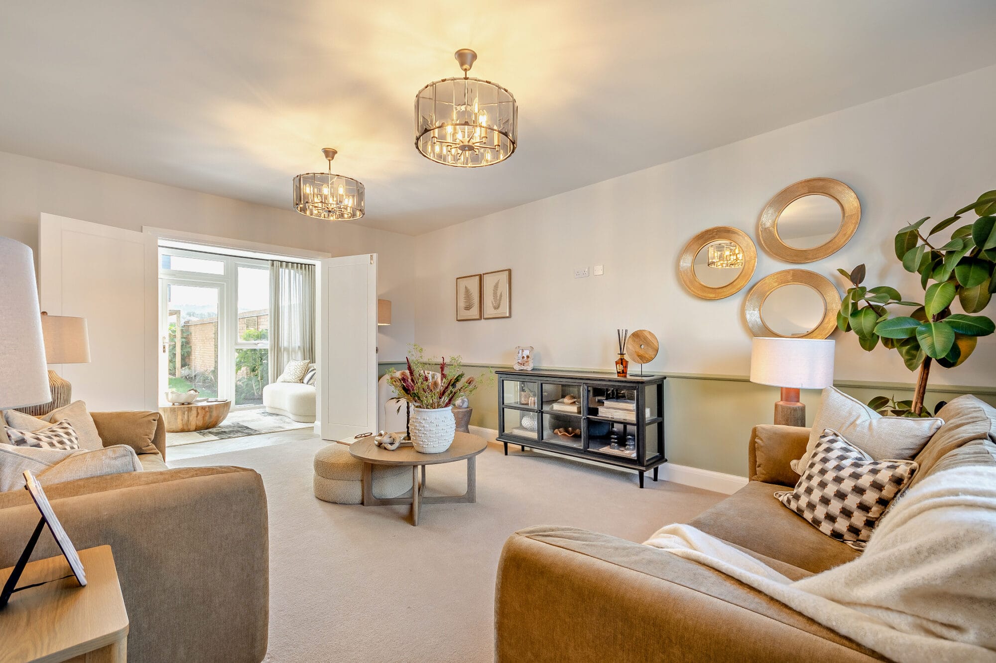 The 4 bed zero carbon Hartpury showhome at Newland Homes at Churchdown