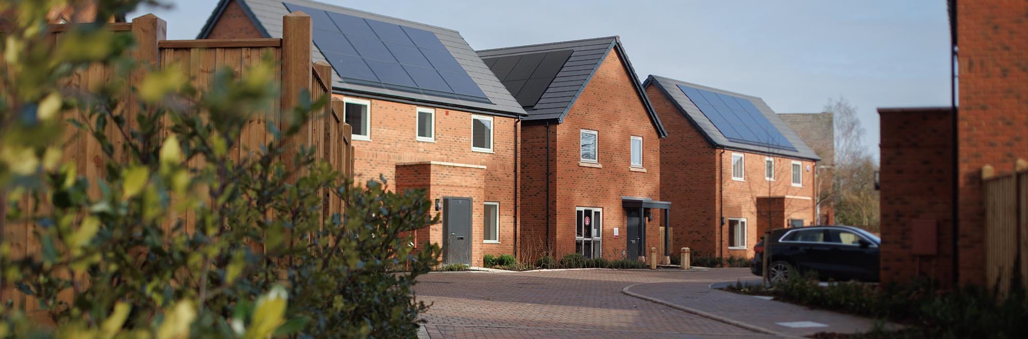 The Hartpury and The Prestbury by Newland Homes at Upton's Garden Whitminster