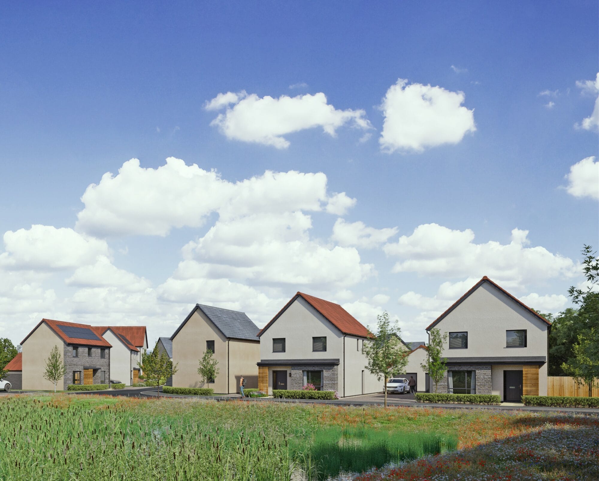 Zero carbon homes arrive in Claverham