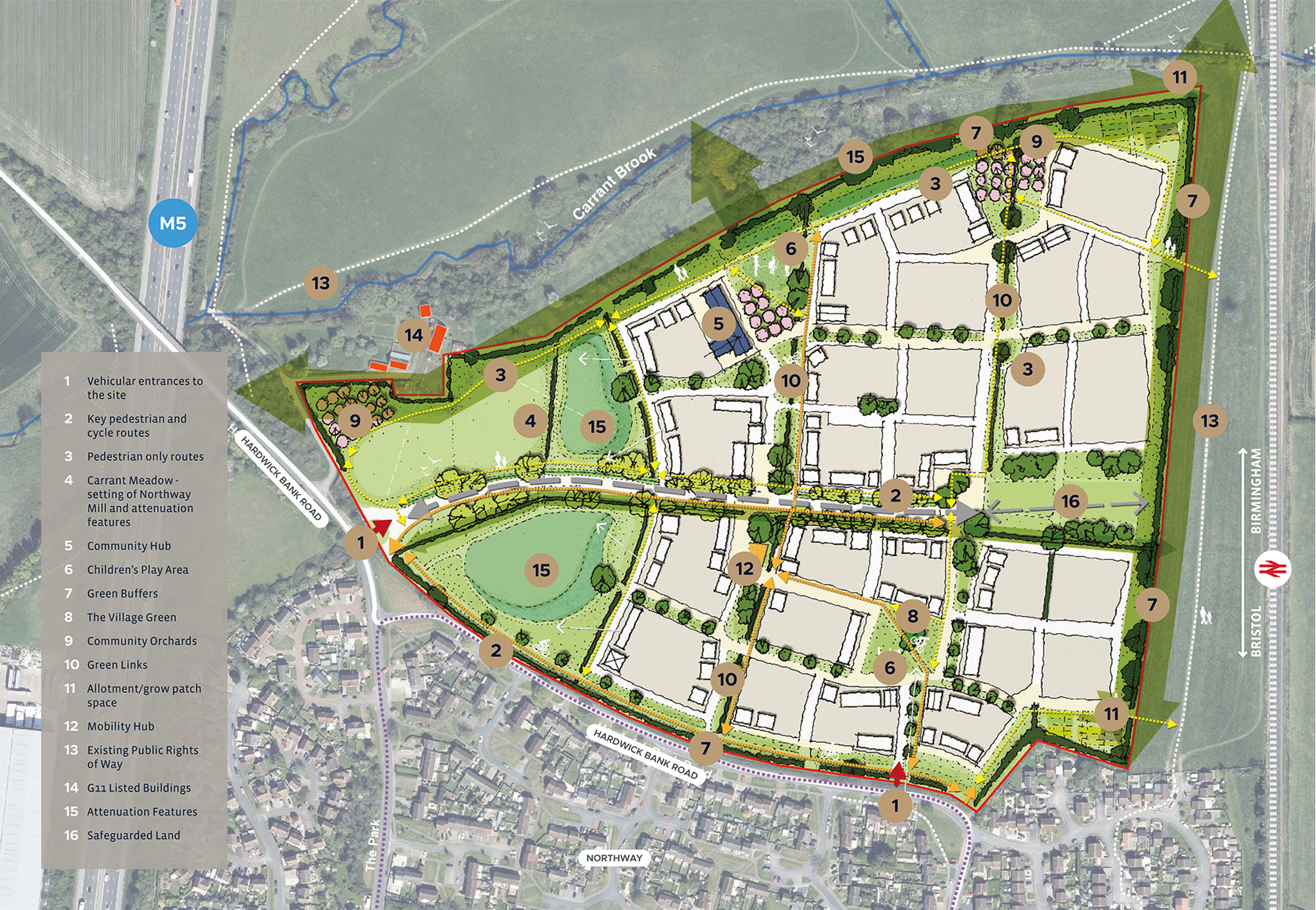 Carrant Garden Village Masterplan