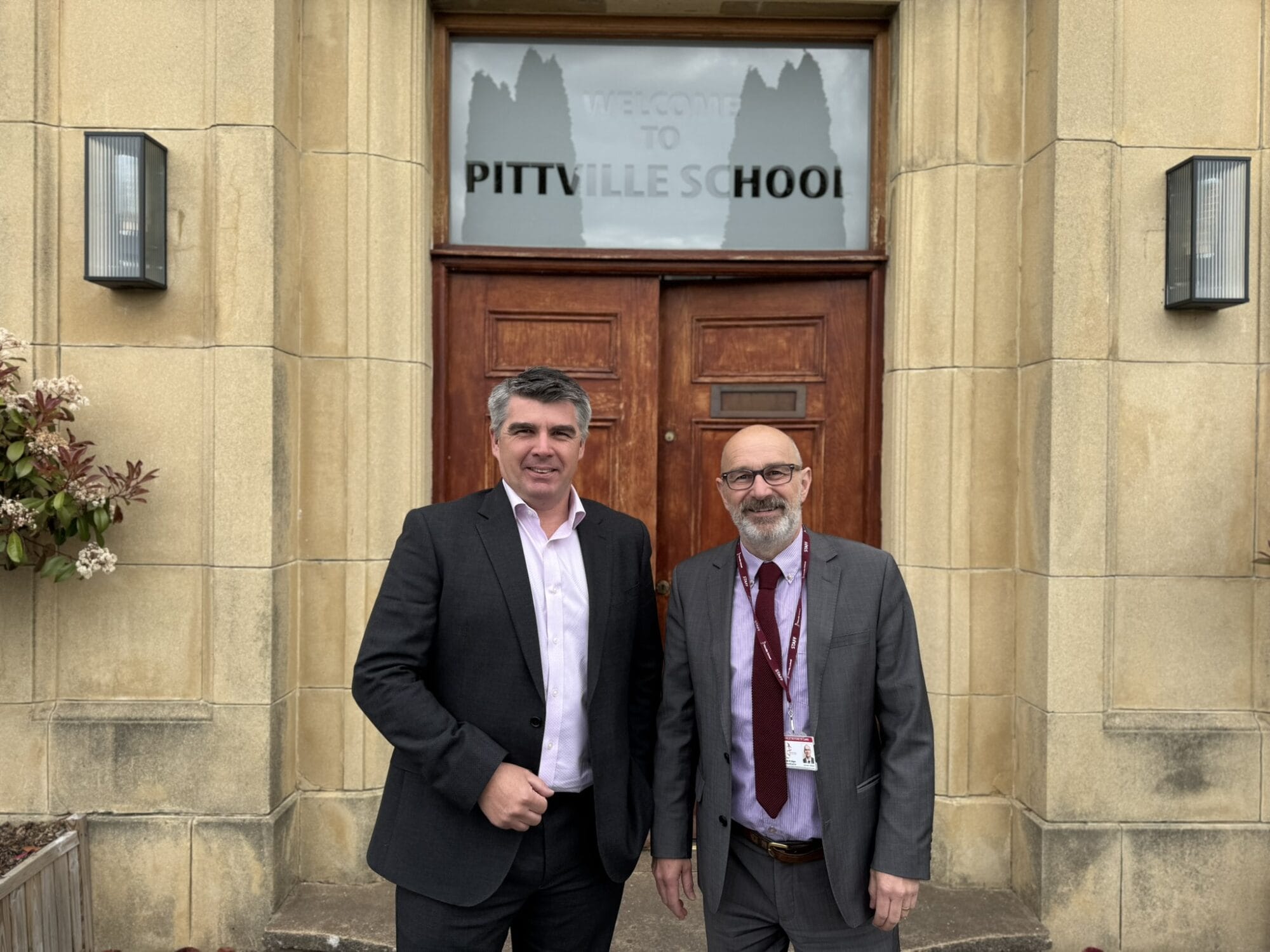 Partnership with Pittville School for sustainable development