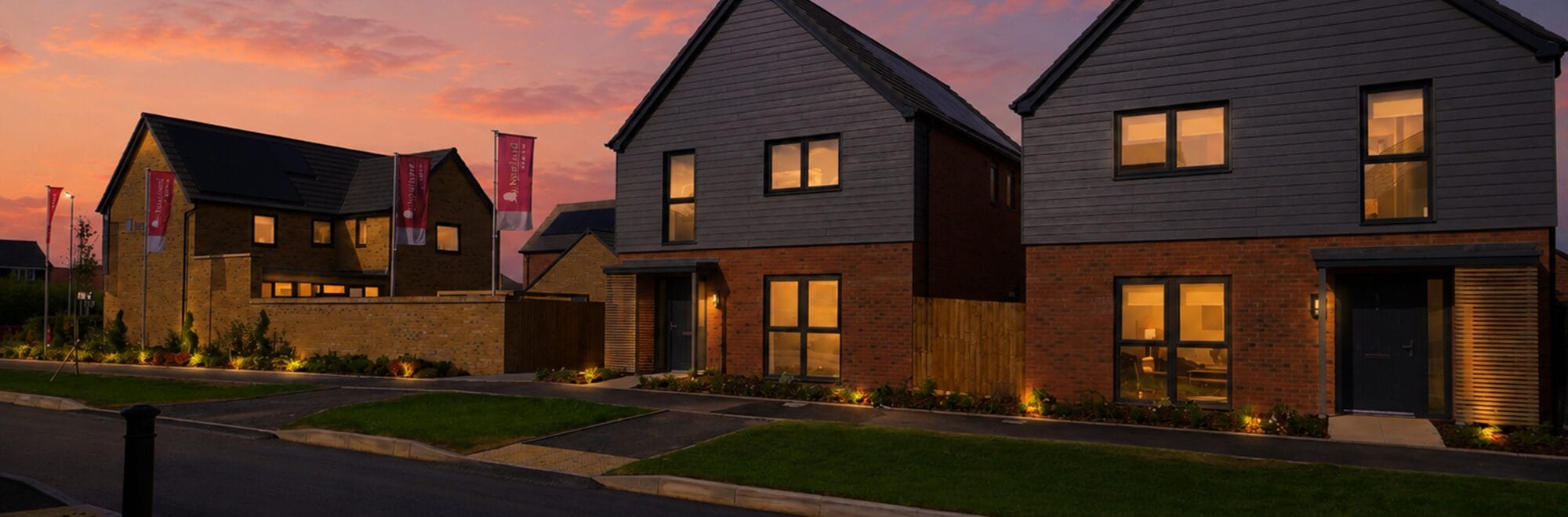 Prestbury's at Churchdown in the dusk