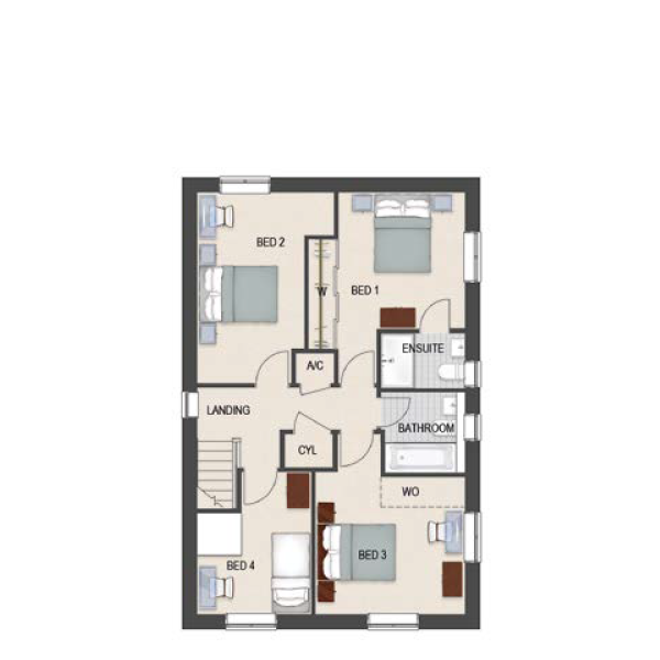 Prestbury Leaslow Reach First Floor Option 2