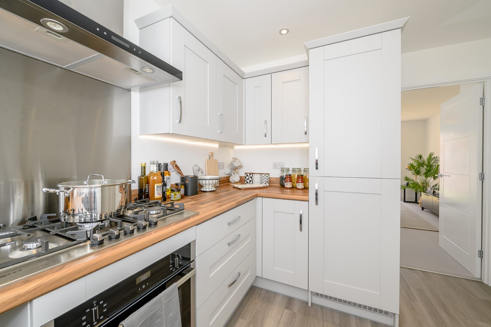 Kitchen - The Shipton at a sister development - Please be aware of specification variations at Churchdown, please ask our Sales Consultant for more information