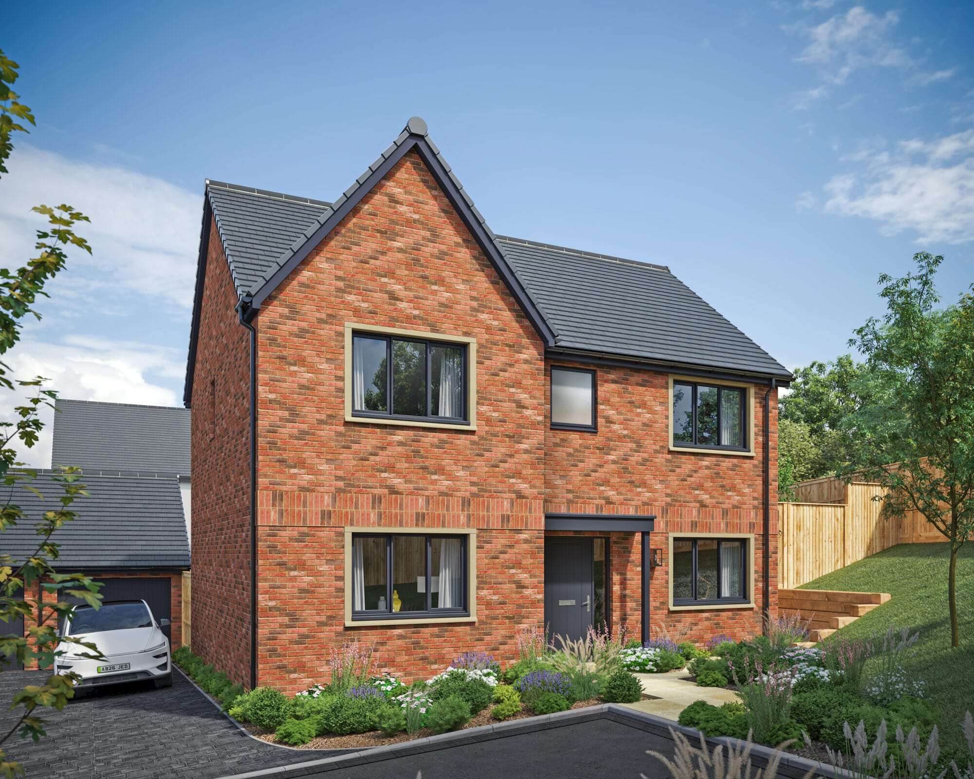 The 4 bed Sherston at Lambrok Mead, Trowbridge by Newland Homes.