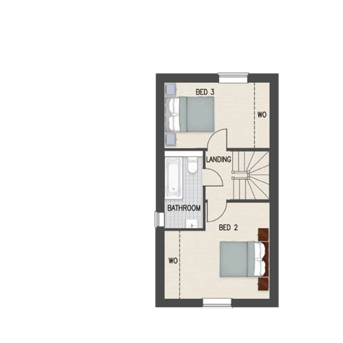 Lambrok Mead Floorplan The Southwick Second Floor