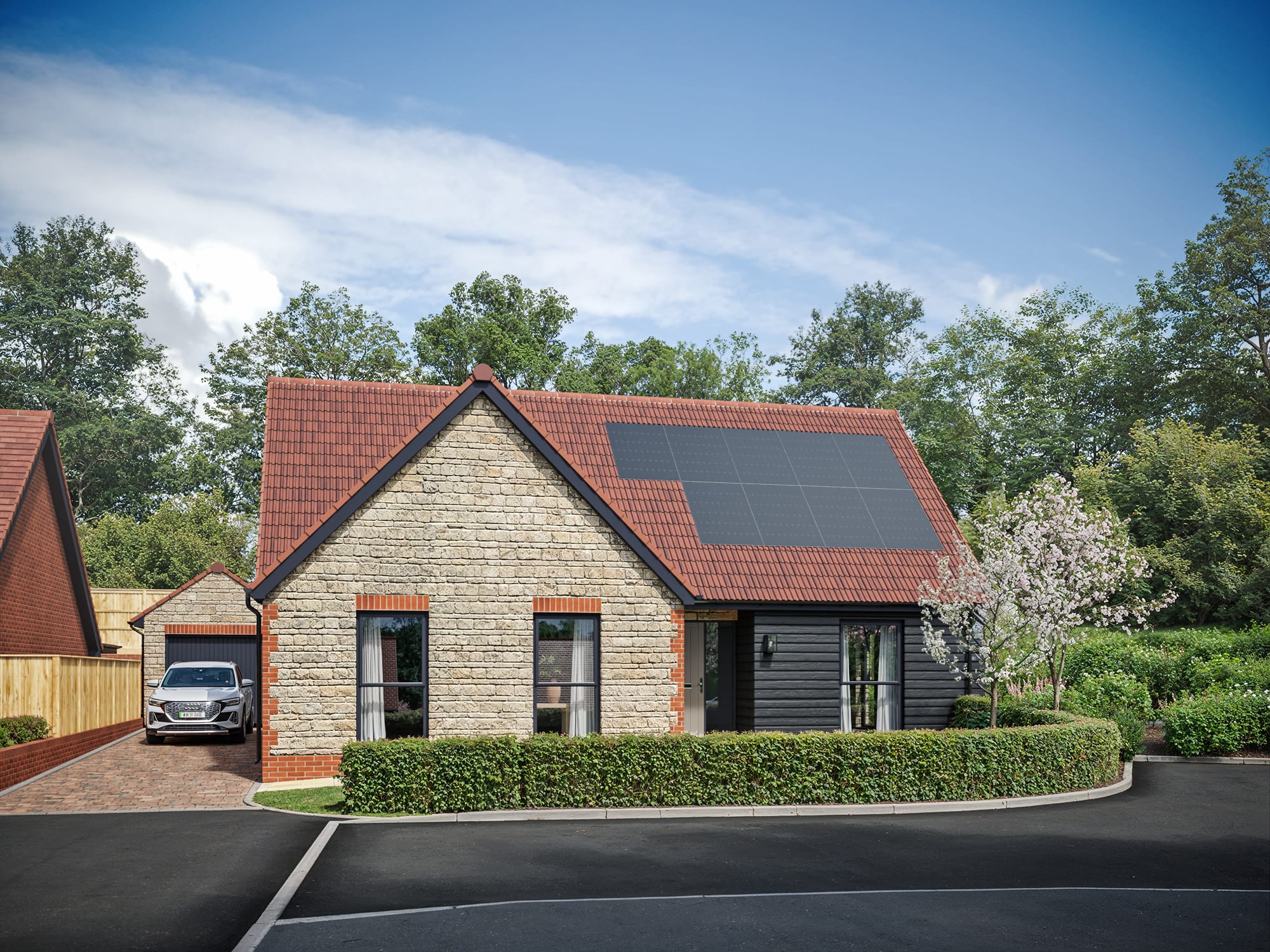 The Addington - Zero carbon homes at Day's Rise in Banwell by Newland Homes