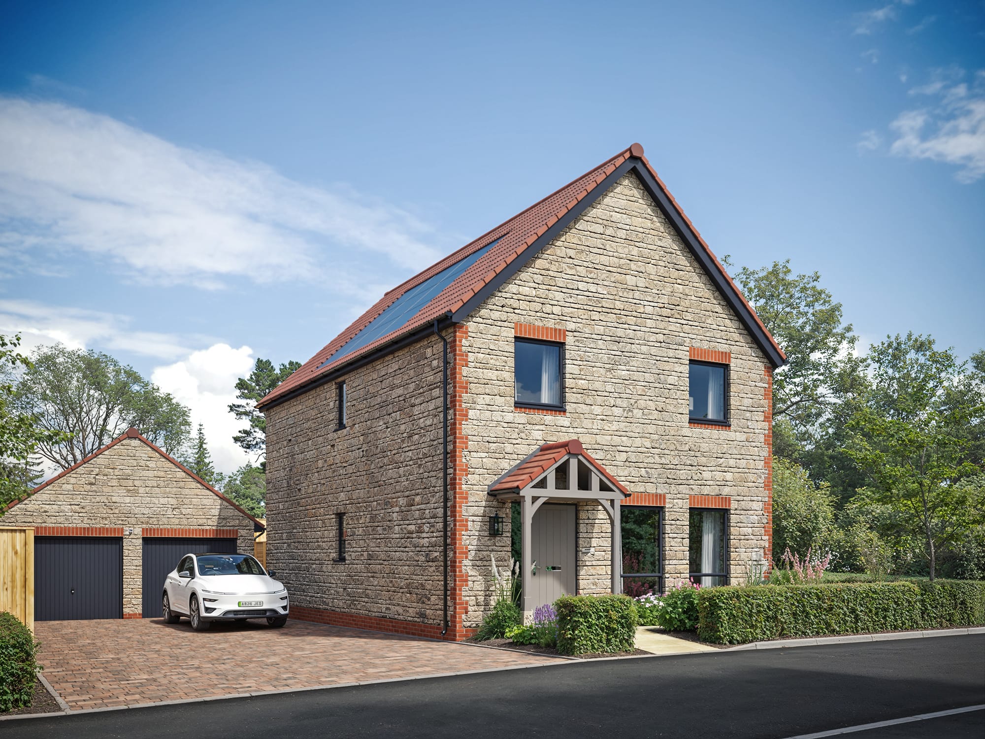 The Prestbury - Zero carbon homes at Day's Rise in Banwell by Newland Homes