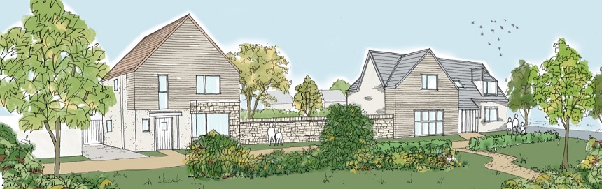 Proposed new homes at Cricklade