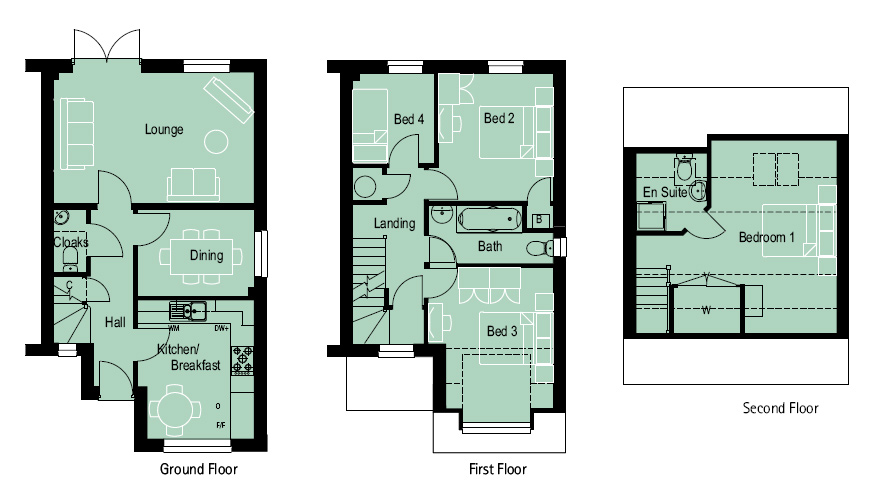 4 Storey Residential Building Floor Plan | Zion Modern House