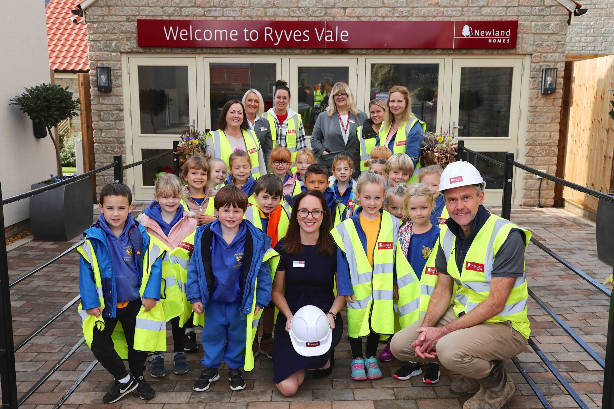 Tickenham school children visit Ryves Vale