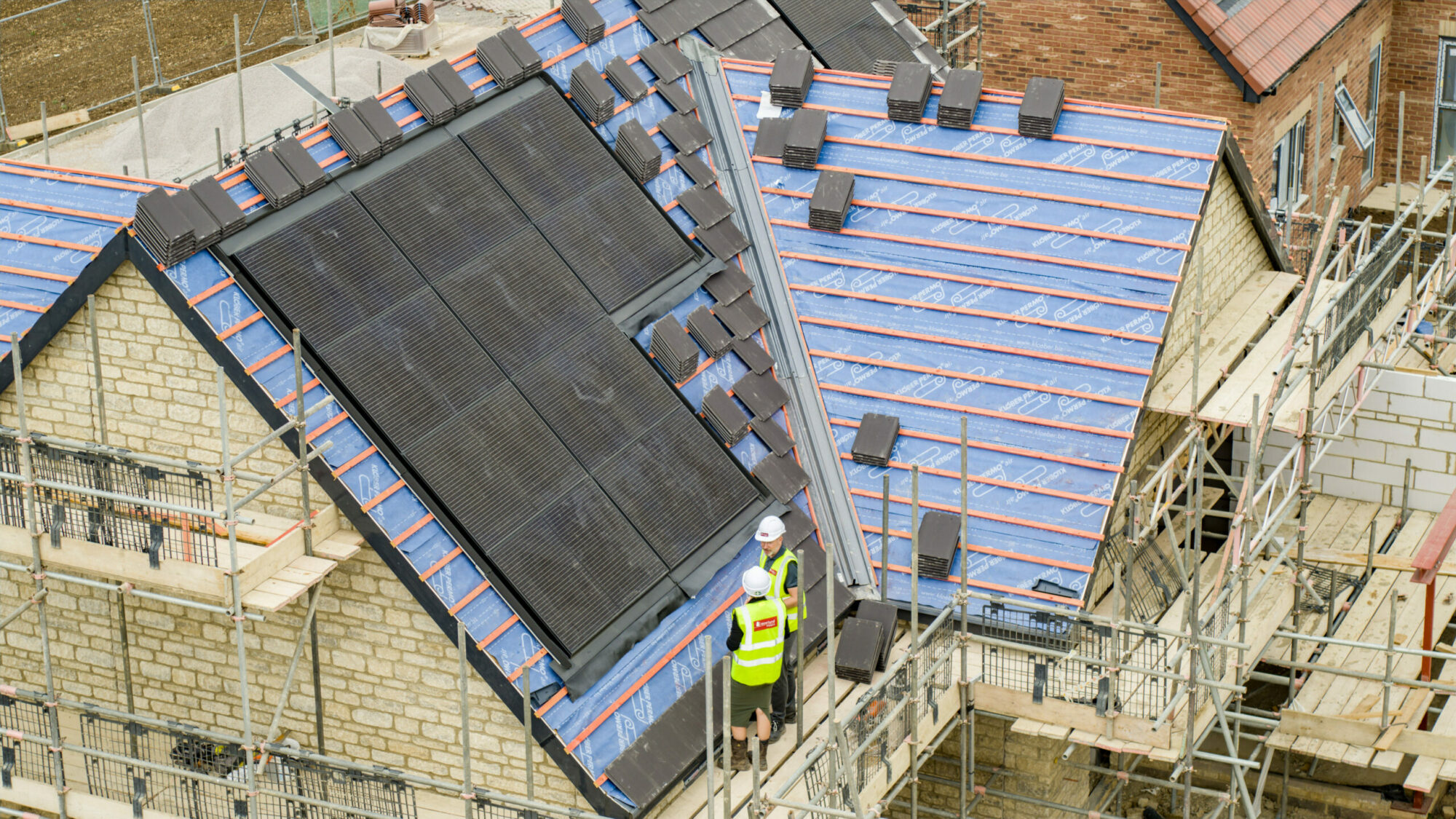 Solar PV is used to harness the sun's energy and turn into power for our homeowners