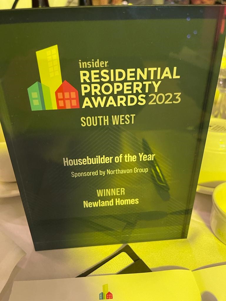 insider Residential Property Awards 2023 South West Housebuilder of the Year